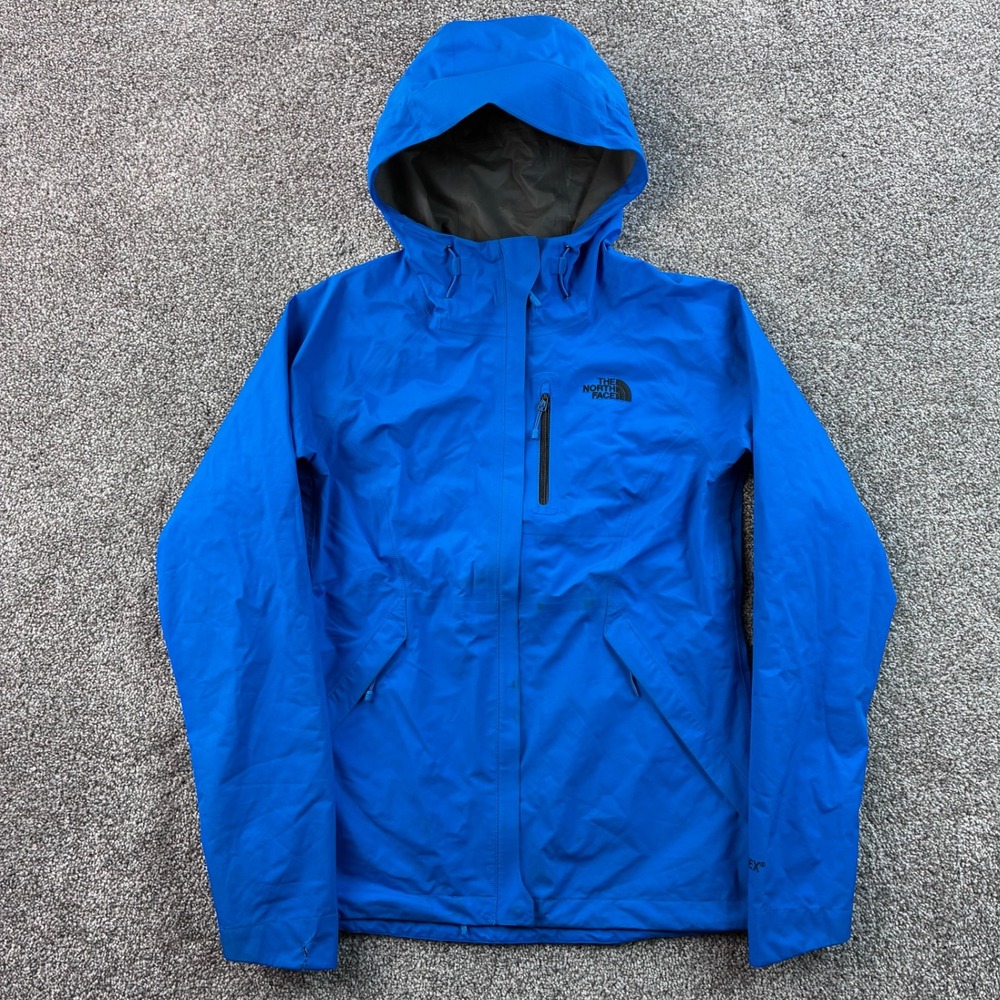 The North Face Dryzzle Jacket Women's Small Blue Gore-Tex Rain Shell NF0ACUR7